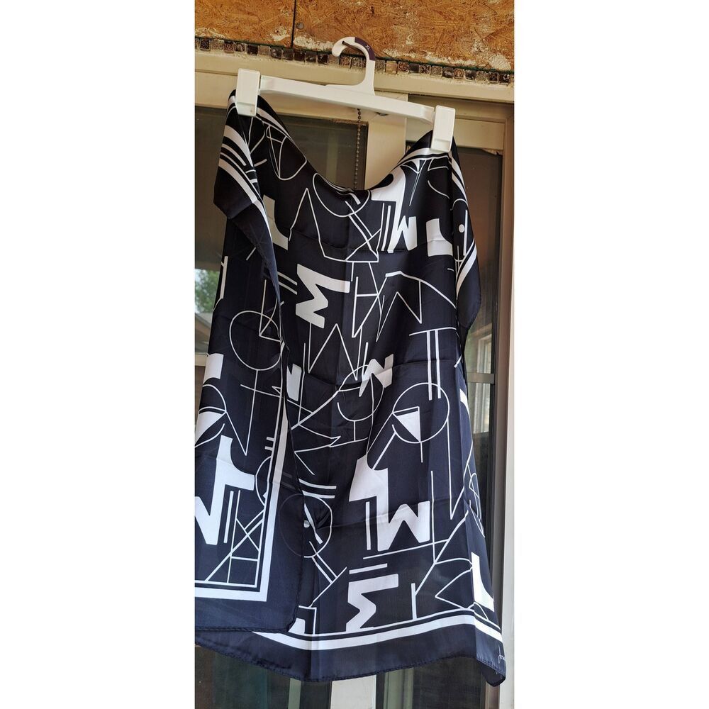 Joseph Ribkoff Black & White Scarf